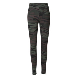 ALMA LEGGINGS (FLEECE) DUSTY CAMO DARK BROWN